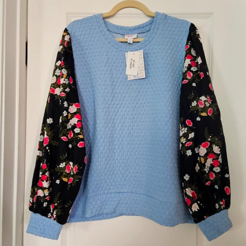 New Nwt Lularoe Kimmy Shirt Top Xl 16 18